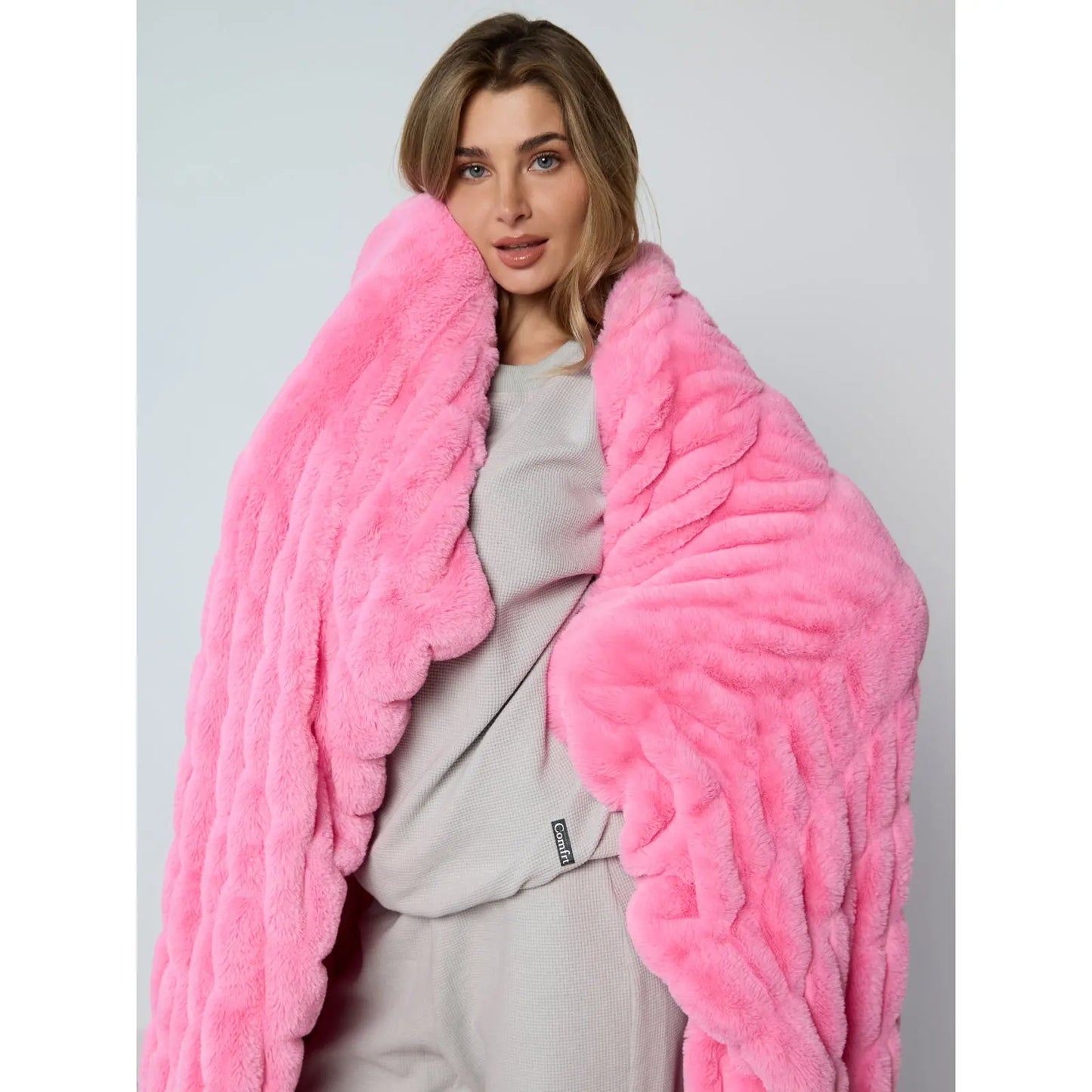 ☁️Dreamer Blanket – Ultra Soft Plush Weighted Blanket for Better Sleep & Relaxation