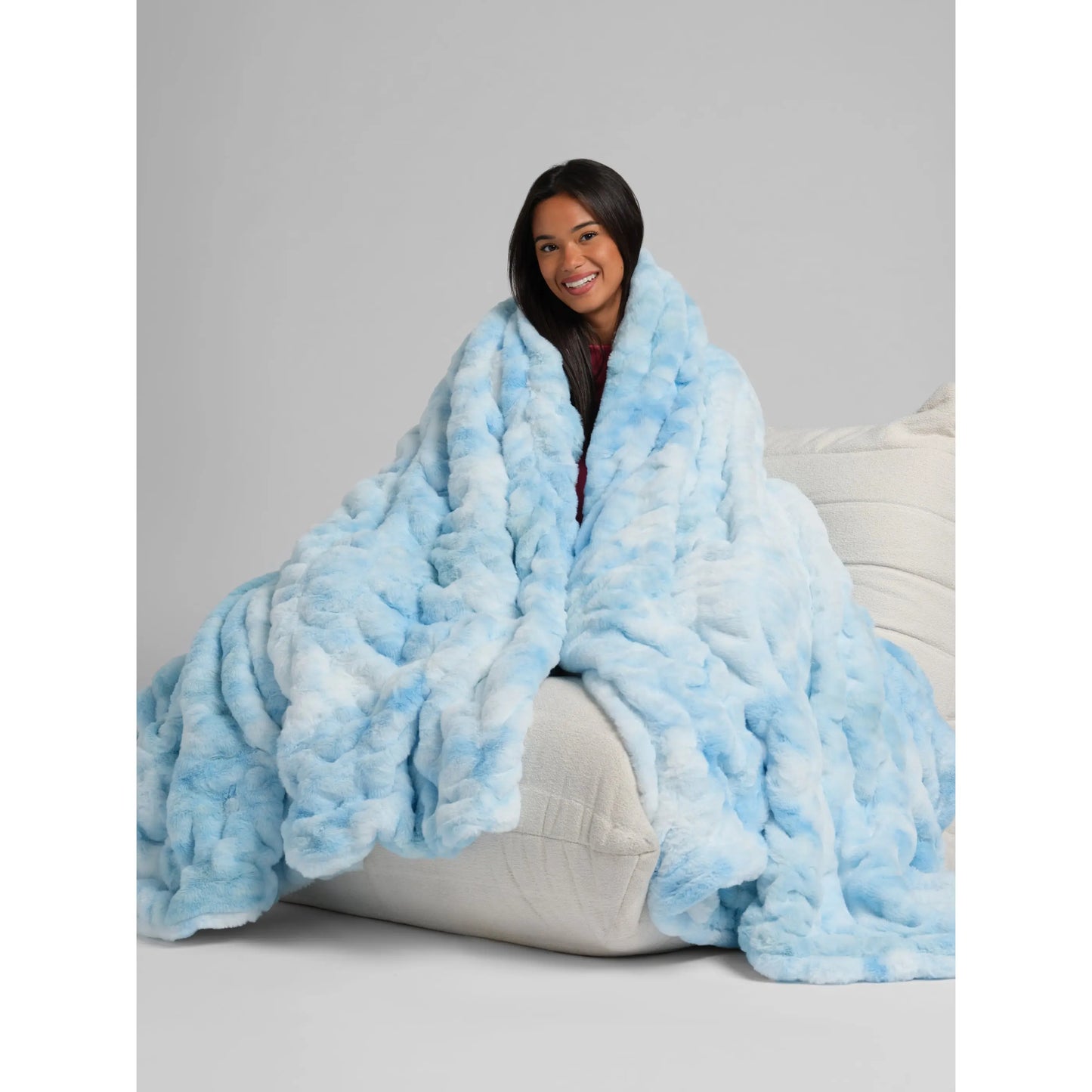 ☁️Dreamer Blanket – Ultra Soft Plush Weighted Blanket for Better Sleep & Relaxation